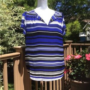 Elle Ladies Short Sleeve Top